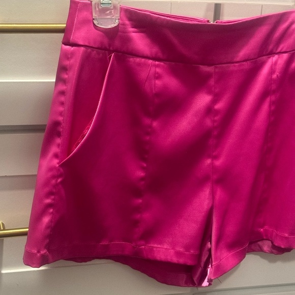 Hot Neon Barbie Pink Shorts - Picture 5 of 8